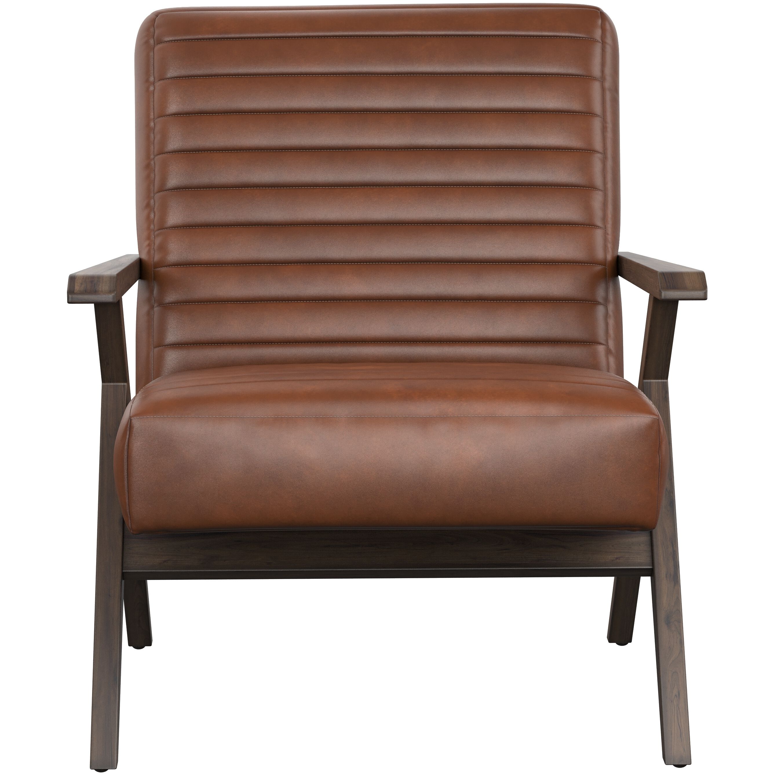 Peyton Bravo Cognac Lounge Chair